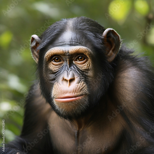 A Chimpanzee's View Into Sensitive Kinship generative ai © Aziz