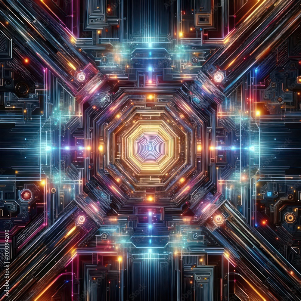 An 8k neural pattern in tech style with all colors 04 An 8k neural pattern in tech style with all colors 04
