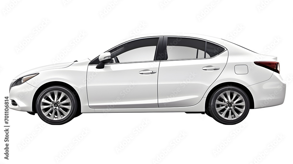 White hatchback car png
