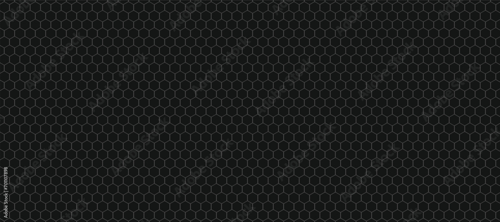 Hexagon pattern gradient. Seamless background. Abstract honeycomb background in black color. Vector illustration Hexagon pattern gradient. Seamless background. Abstract honeycomb background in black color. Vector illustration