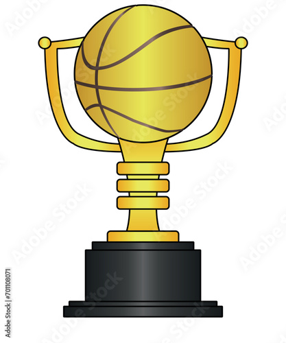 Basketball Spoof Trophy
