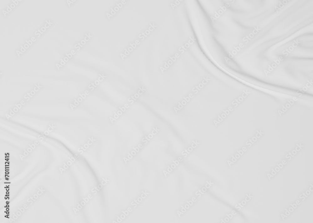 Obraz premium White crinkled paper texture