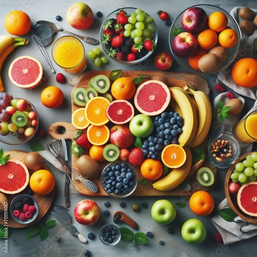 fruits and berries