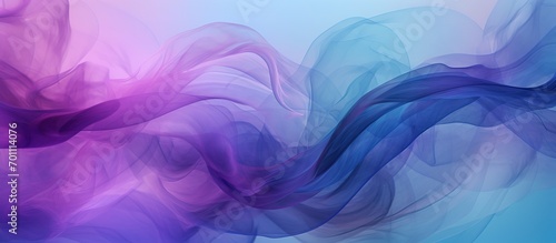 abstract background with smoke. Purple Blue Wave Smoke Background.