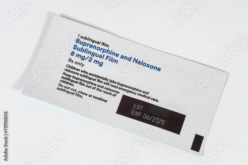 Generic Suboxone Films, Buprenorphine And Naloxone Sublingual Film Package