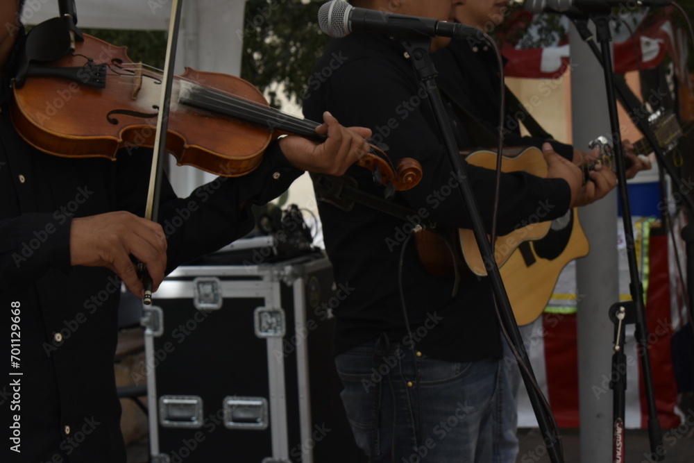 Fototapeta premium musicos