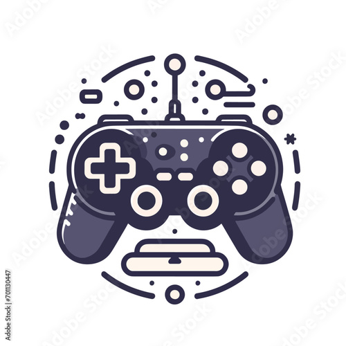 Gamepad icon. Video game controller