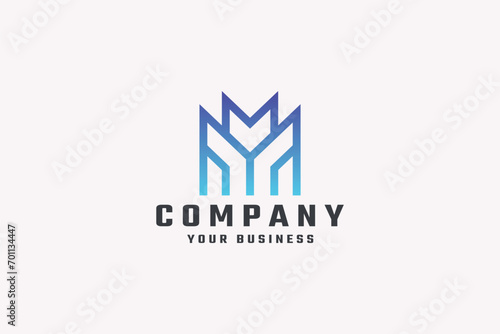 Machanic Letter M Logo
