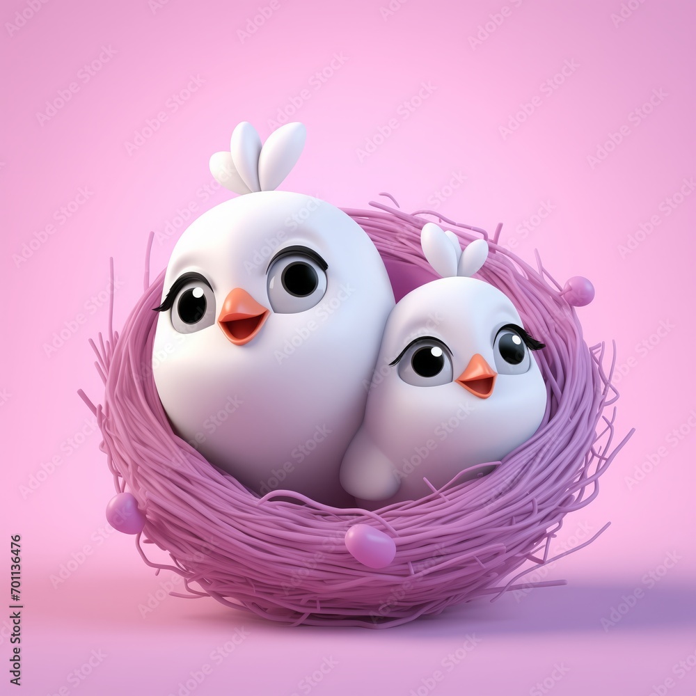 3d love bird's 3d love bird's