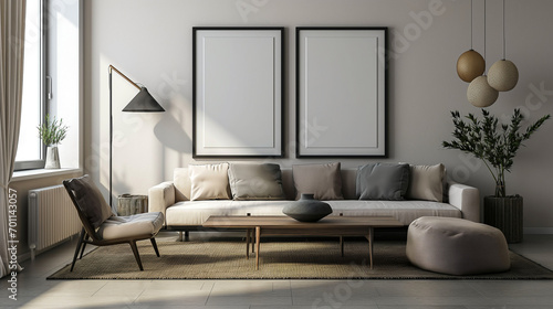 Minimalist living room 