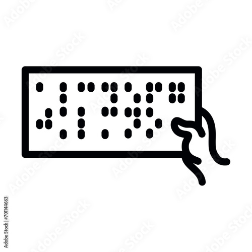 braille language for blind