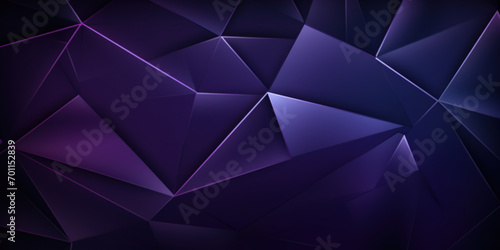 Violet dark geometric smooth background, thin lines smooth gradients
