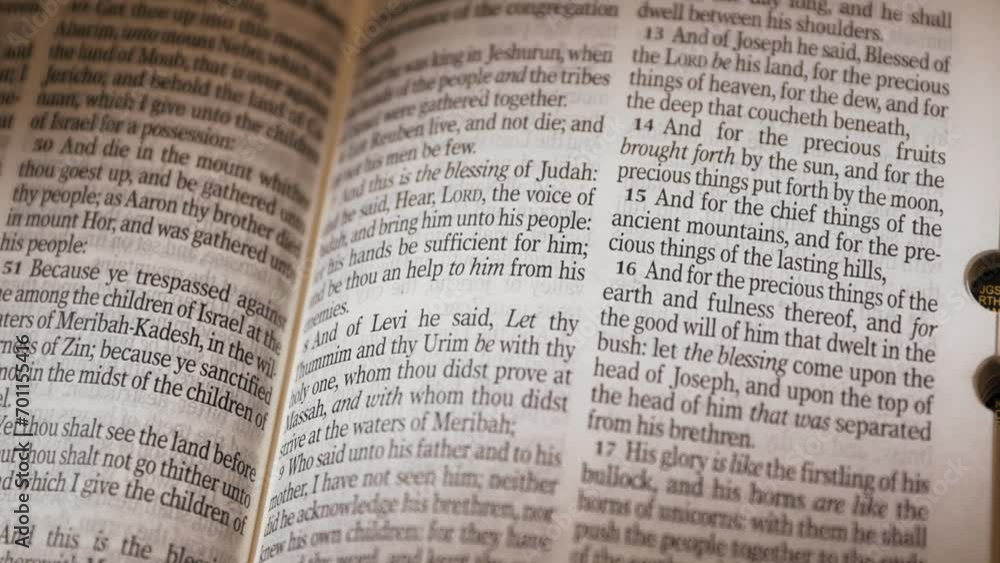 The Bible-The Old Testament Book of Joshua title page turn The Bible-The Old Testament Book of Joshua title page turn