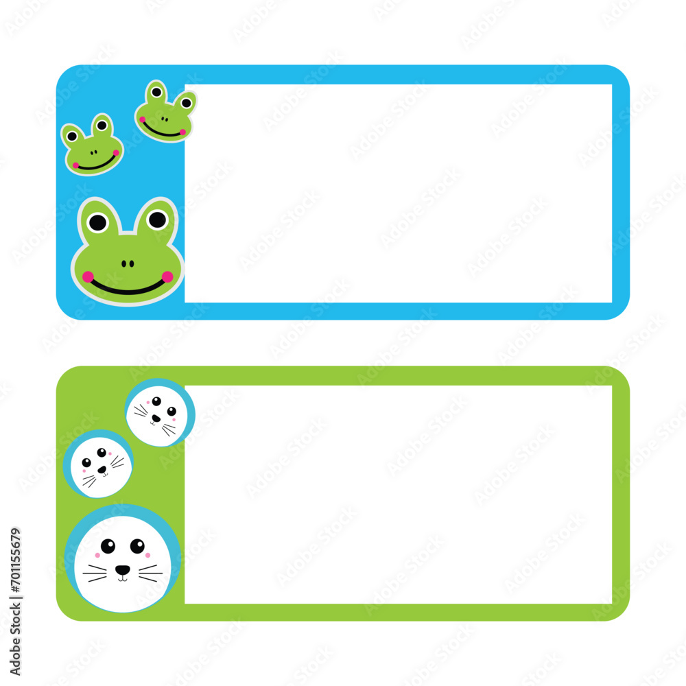 Cute cartoon panda, monkey, penguin, panda, bear, panda. sticker labels to identify a book or our belongings. Cute sticker design for children that can be printed Cute cartoon panda, monkey, penguin, panda, bear, panda. sticker labels to identify a book or our belongings. Cute sticker design for children that can be printed