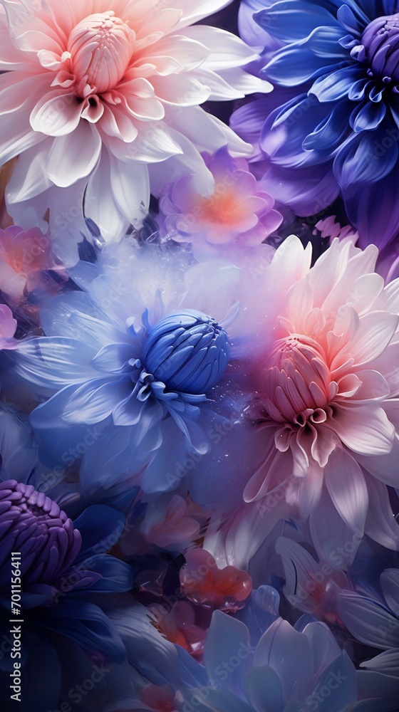 Obraz premium colorful flower background
