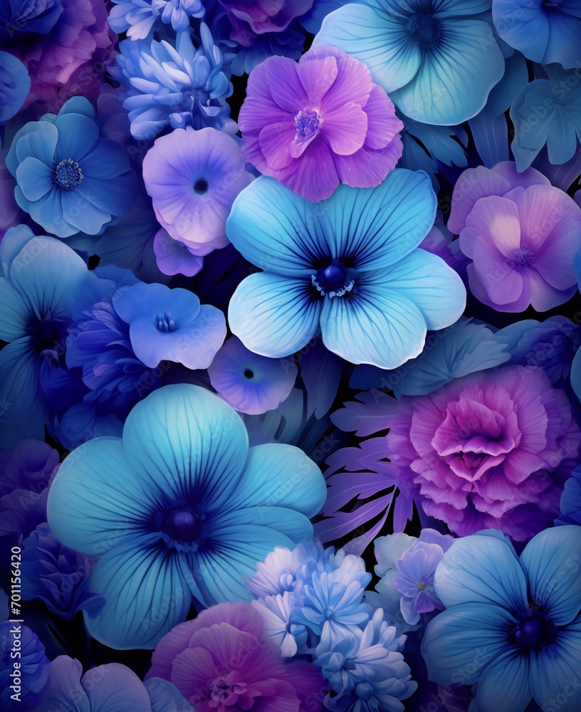 colorful flower background