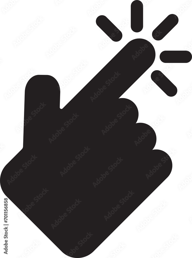 The hand click point for choice or wed concept. The hand click point for choice or wed concept.