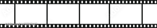 Grunge film strip. Old retro cinema movie strip. Video recording. Vector, Large Distressed Texture . Decorative Vector Vintage Weathered Border. isolated on transparent background,
