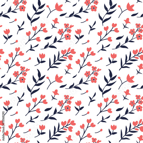 Seamless ditsy pattern