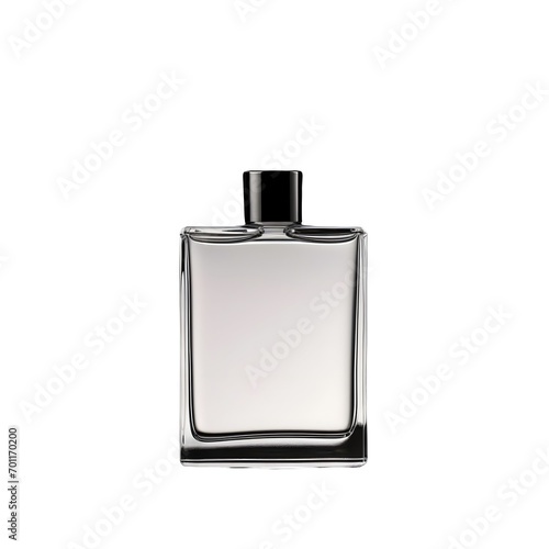 bottle of perfume isolated on transparent background