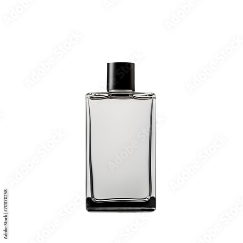 bottle of perfume isolated on transparent background