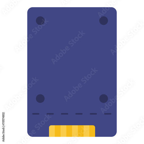 ssd drive storage icon