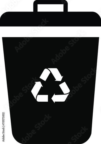 Dust Bin Box vector| house trash bins | recycle trash buckets