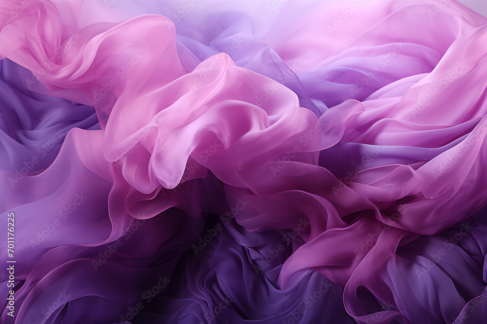 Fototapeta premium Abstract futuristic background with glowing neon wave Background magenta