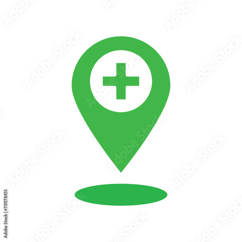 Medical location icon