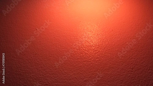 Shade of color show on cement background wall , lighting flash. photo
