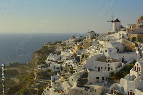 Greece white landscape
