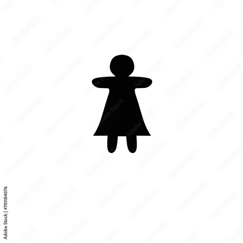 Obraz premium Gingerbread Silhouette