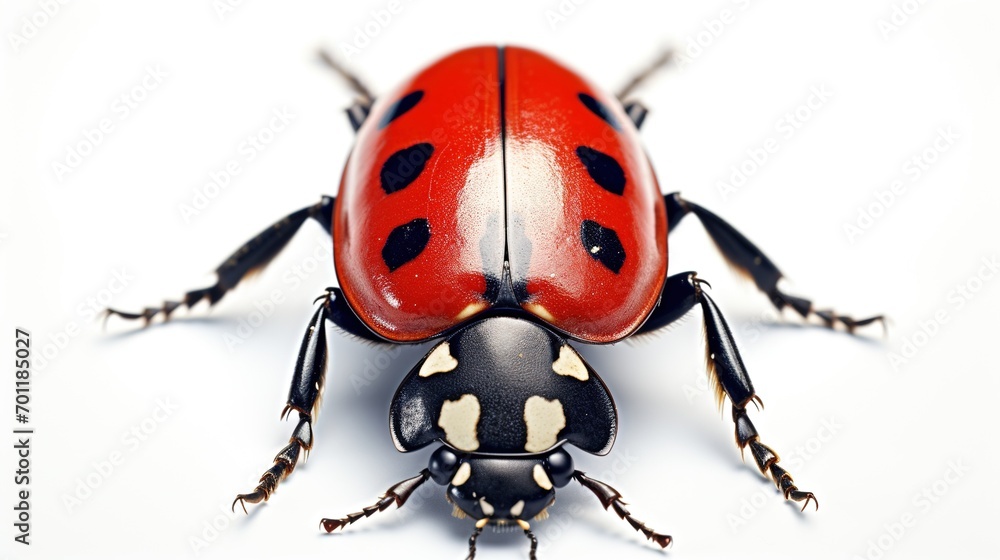 Ladybug on White Background. Bug, Insect, Animal
Ladybug on White Background. Bug, Insect, Animal