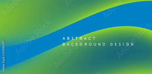Abstract vector backdrop with fluid, geometric elements. Harmonious blend of form and color, evoking dynamic and captivating visual landscape for wallpaper, banner, background, landing page
