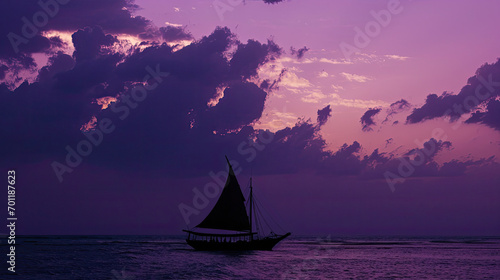 Dhow Dreams: Dark Violet Currents