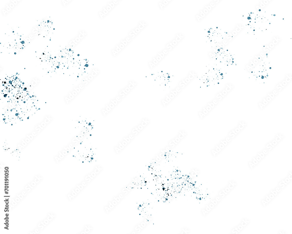 Abstract ink splatter on white background Abstract ink splatter on white background
