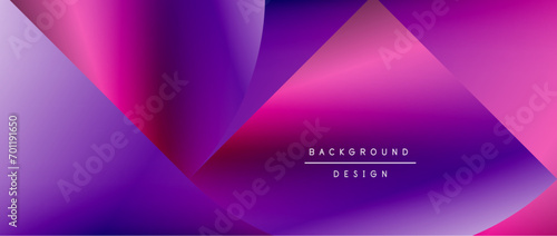 Circles and round shapes with gradients. Minimal abstract background  round geometric shapes  clean and structured design