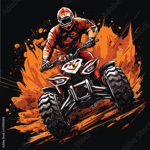 quad bike rider