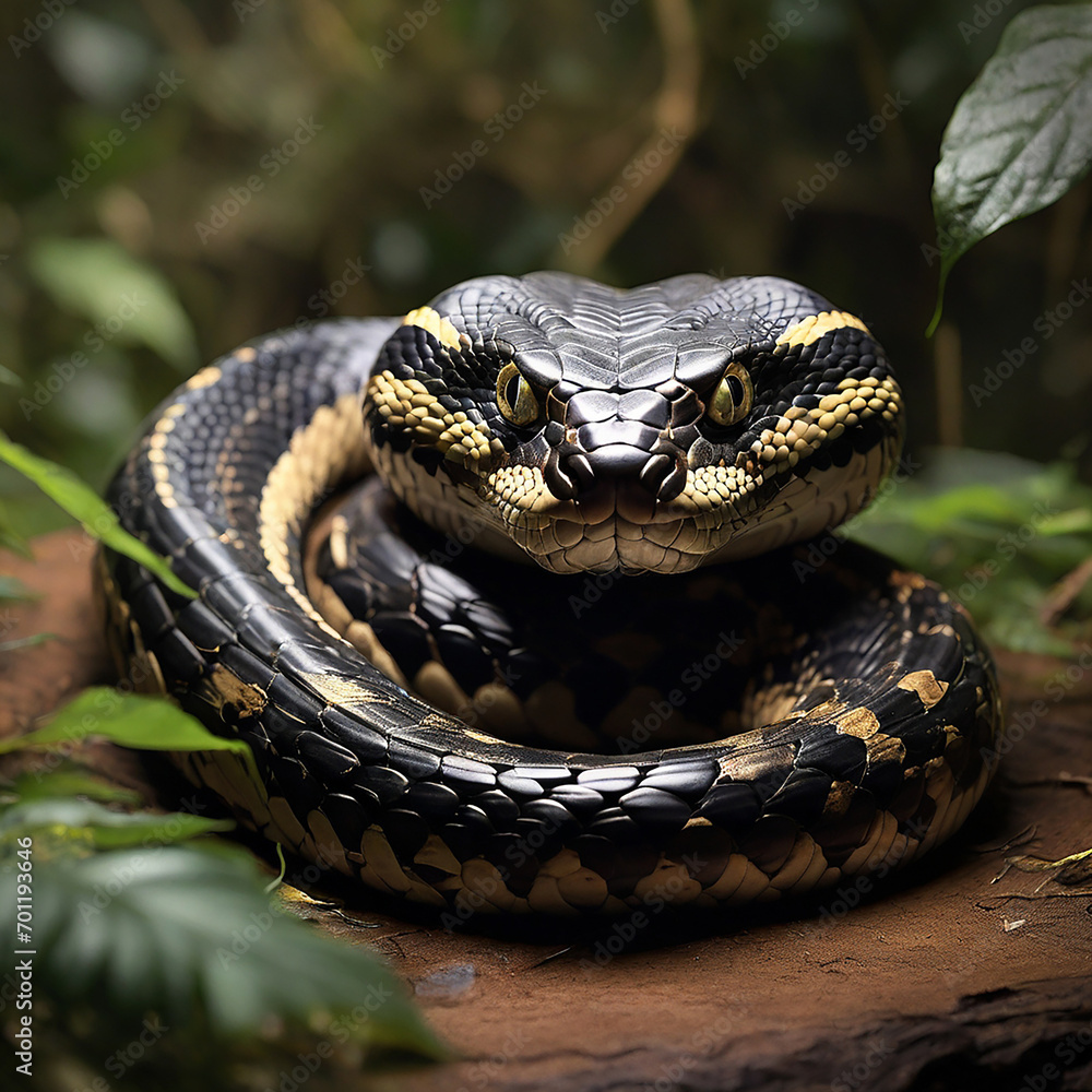 King Cobra's Majestic Regalia generative ai King Cobra's Majestic Regalia generative ai