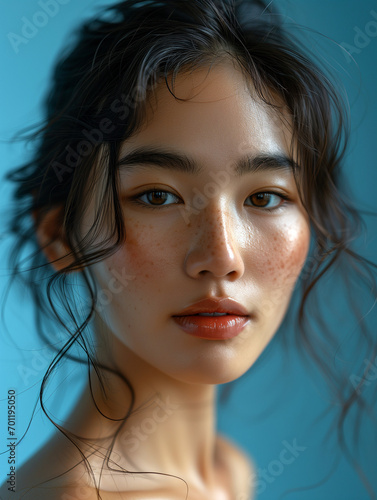 beautiful portrait of an asian woman