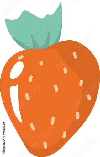 90s strawberry illustration 