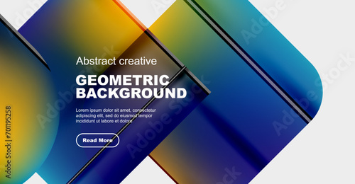Minimal geometric vector abstract background