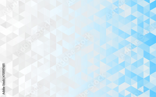 abstract gray and blue background low poly textured triangle shapes in random pattern design  vector design illustration