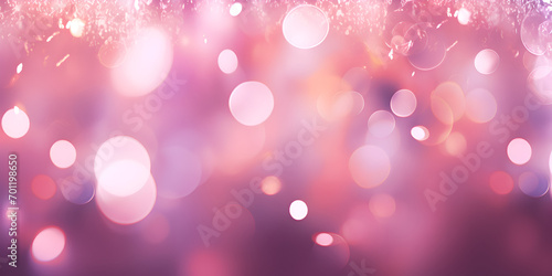 colorful festive abstract blurred bokeh background, Glimmering Pink Bokeh Texture Sparkling Festive Glitter Background Illuminated By Defocused Lights