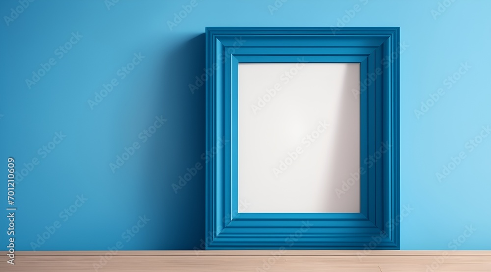 Alone in an Empty Urban Room with Blue Sky Background Alone in an Empty Urban Room with Blue Sky Background