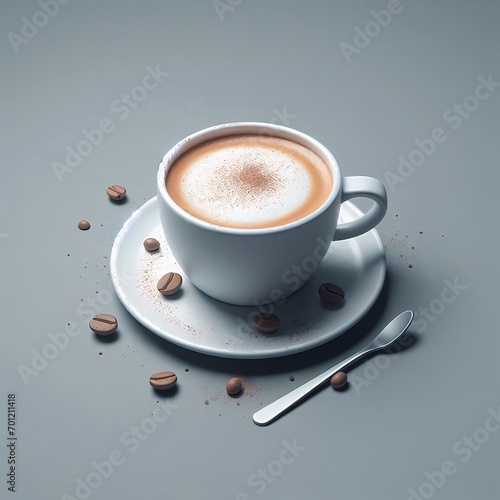 Cup of cappuccino