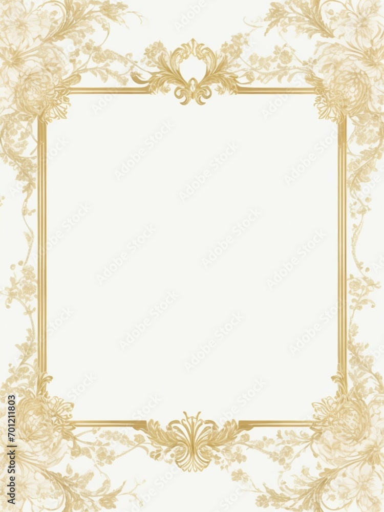 frame with ornament