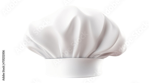 Chef hat isolated on transparent or white background photo