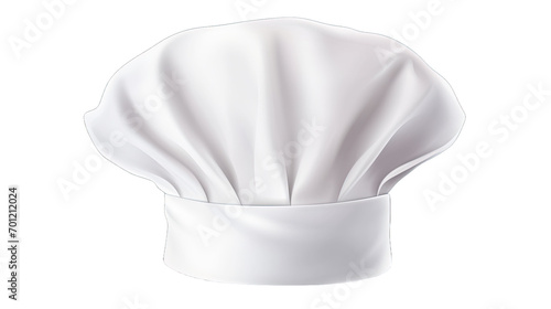 Chef hat isolated on transparent or white background