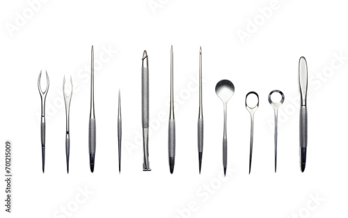 Tools Used by Dentists isolated on transparent background